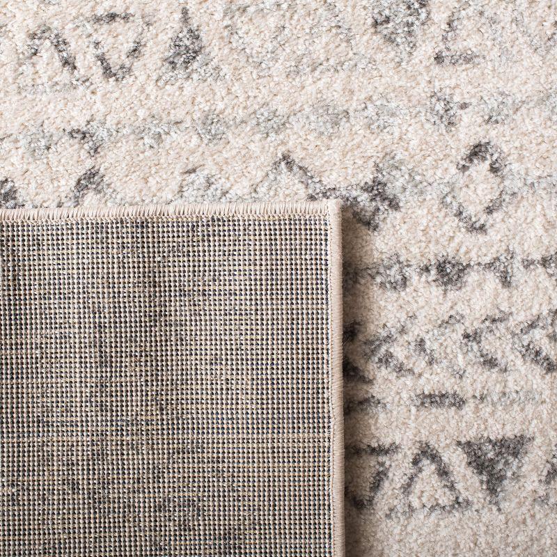 Tulum TUL268 Power Loomed Area Rug - Ivory/Grey - 5'3"x7'6" - Safavieh.