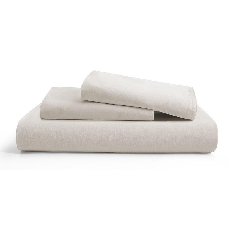 Peace Nest Linen and Cotton Duvet Cover with Pillowcase