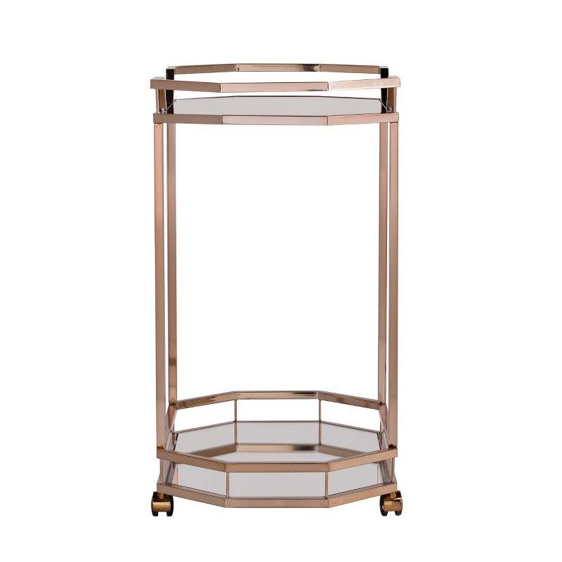 Ari Art Deco Bar Cart - HZ2011 - Champagne - SEI