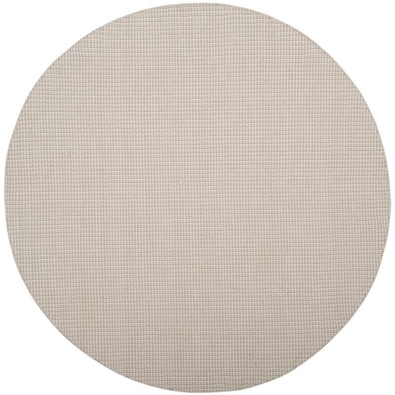 Montauk MTK340 Hand Woven Indoor Accent Rug - Ivory/Green - 4' Round - Safavieh