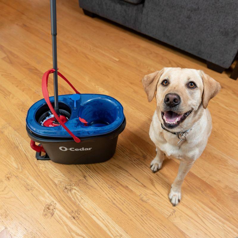 O-Cedar EasyWring RinseClean Spin Mop & Bucket System