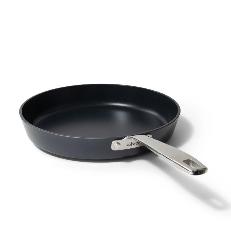 Alva Maestro Ceramic Nonstick Frying Pan Skillet Non Toxic Omelette Pan Kitchen Cookware PFAS, PFOA & PFTE Free, for Cooking Pan Set, Induction Safe, Add to Your Pots and Pans Set Cookware