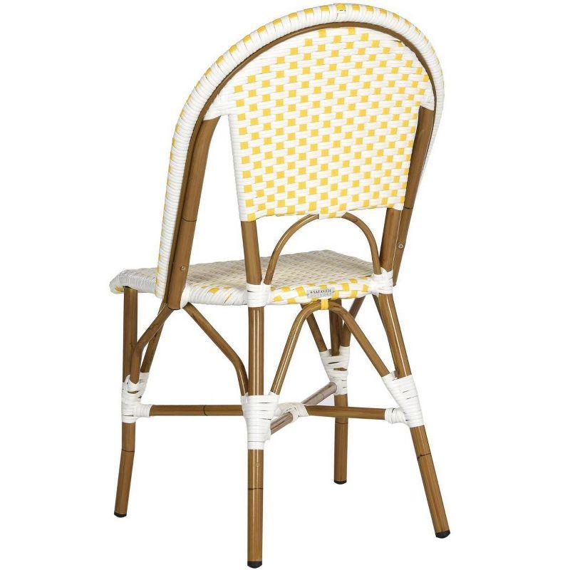 Casidy Polyethylene (PE) Wicker Wicker Outdoor Dining Side Chair