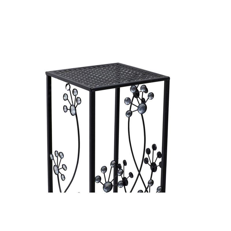 Set of 3 Modern Iron Square Plant Stands - Olivia & May