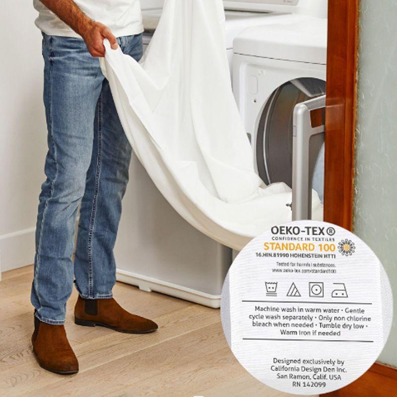 Luxury Bed Sheets Set -  800 Thread Count 100% Cotton Sheets, Deep Pocket, Soft, Cool & Breathable by California Design Den - Soft Teal, King