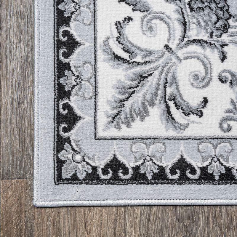 Acanthus French Border Area Rug - JONATHAN Y