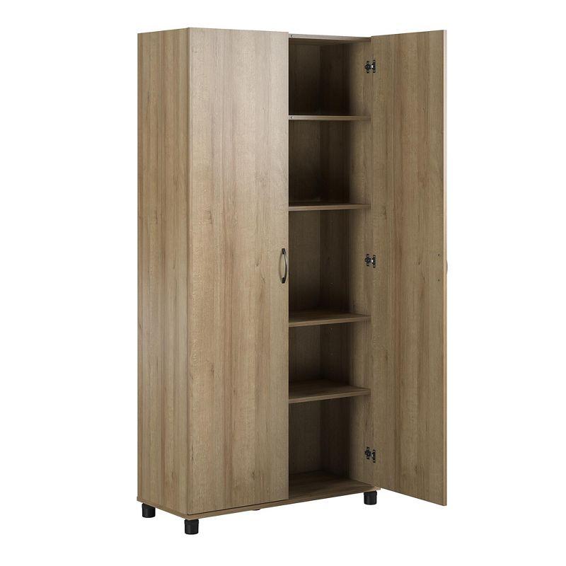 RealRooms Basin 36" 2 Door Utility Storage Cabinet