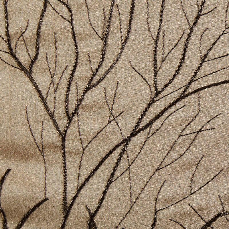 Andora Faux Silk Embroidered Window Valance