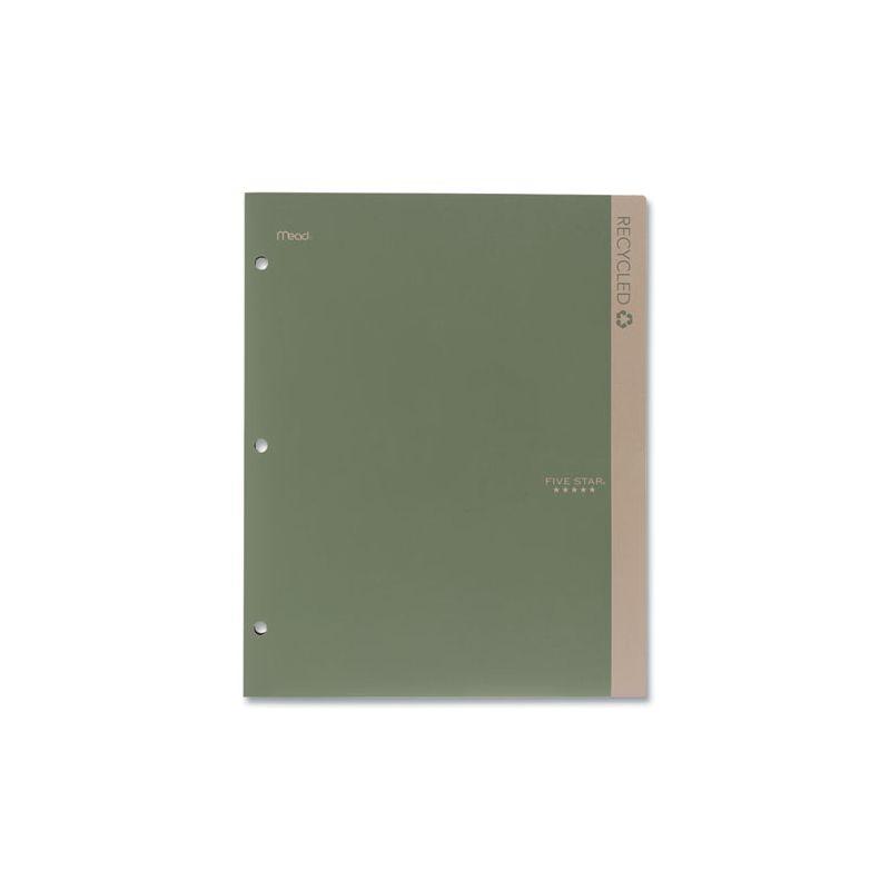 Five Star Recycled Plastic Two-Pocket Folder, 11" x 8.5", Randomly Assorted