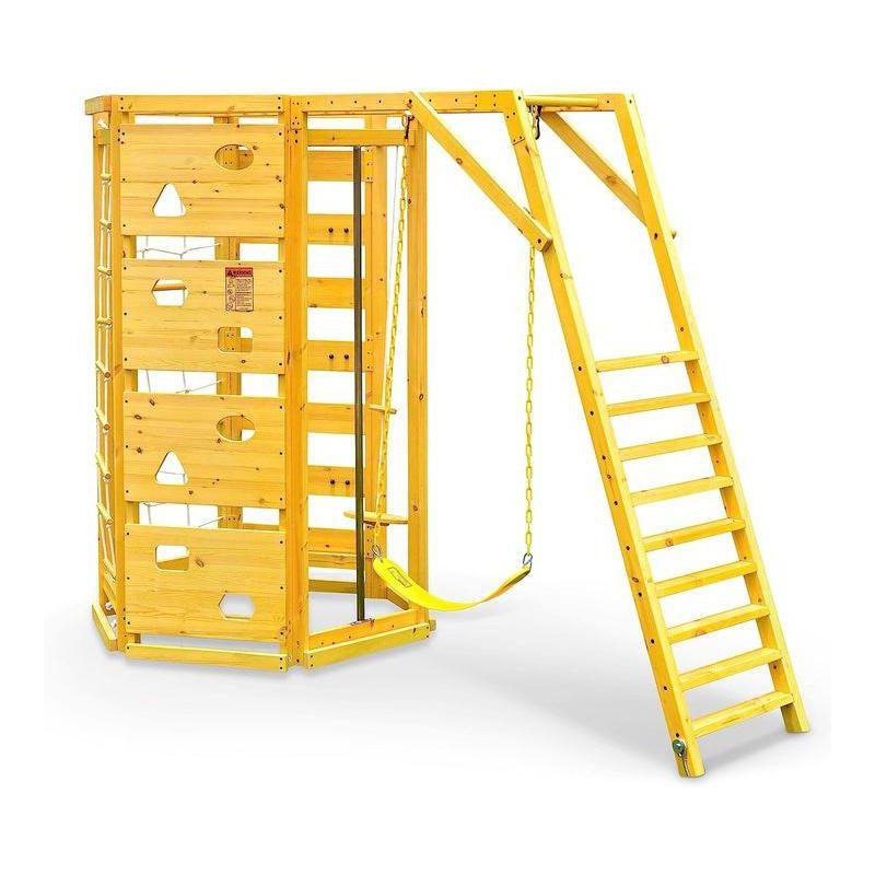 Hawthorn - Outdoor Climber with Monkey Bars, Swing, and Octagon Climber