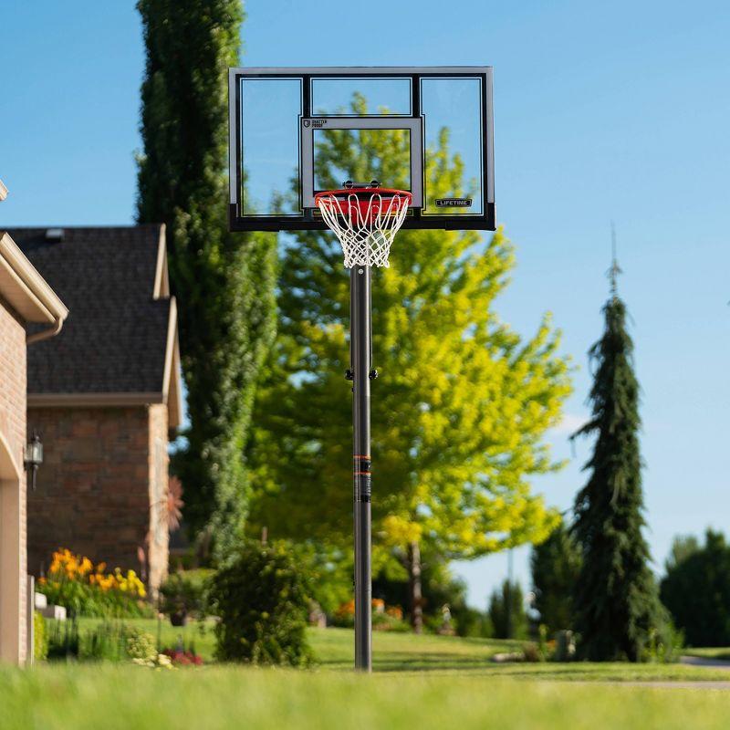 Lifetime Lifetime Height Adjustable Portable Basketball Hoop (54" Polycarbonate Backboard)