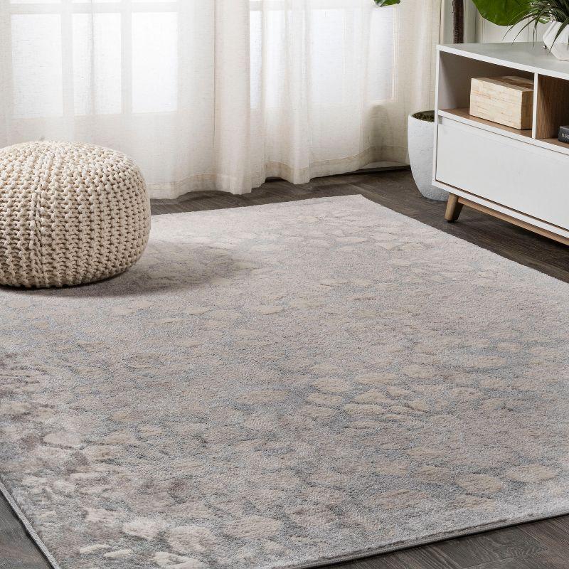 Roma Ornate Geometric Tile Area Rug  - JONATHAN Y