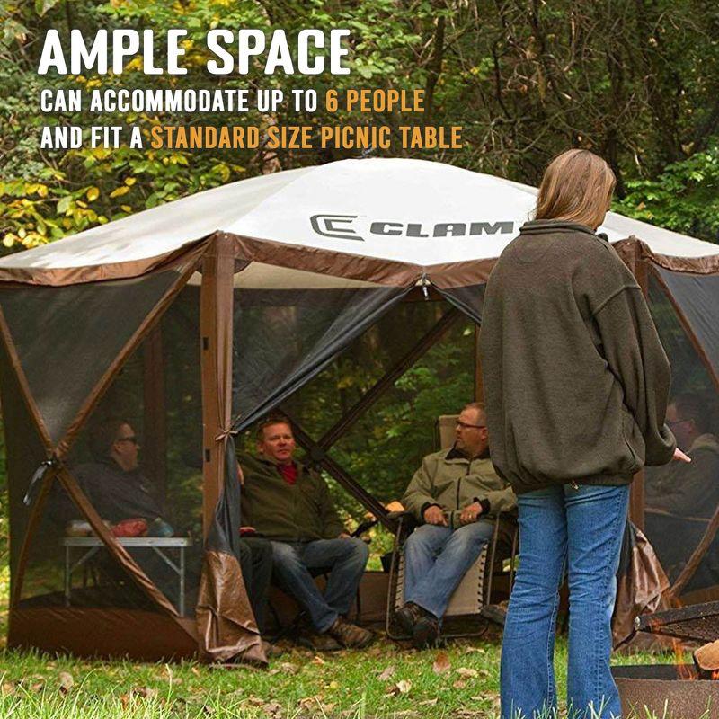Clam CLAM Quick-Set Portable Outdoor Camping Canopy Shelter