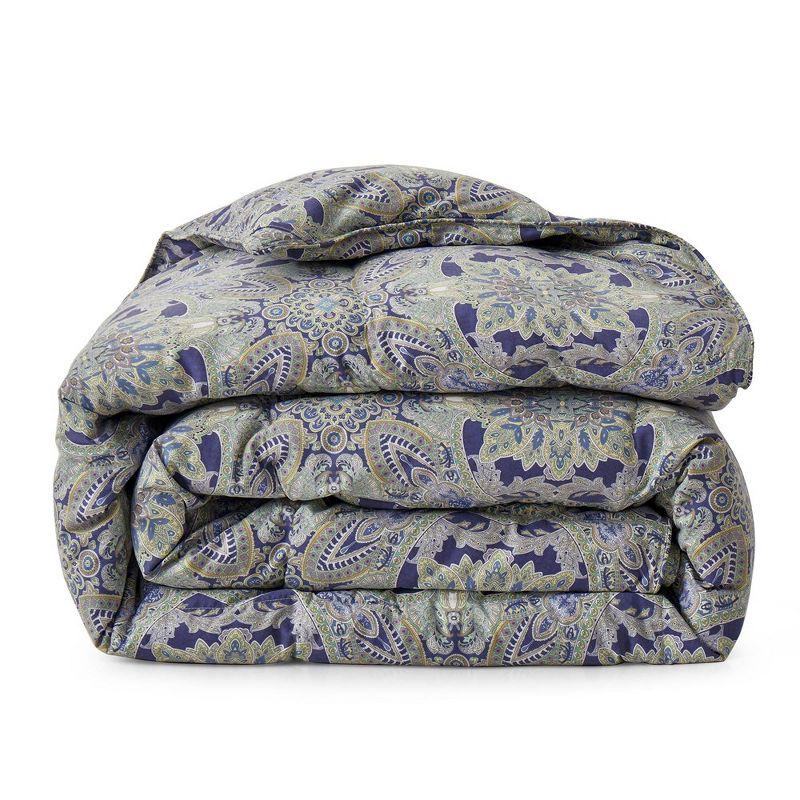 Lark Manor™ All Season Paisley Floral Printed Vintage Goose Feather Down Comforter