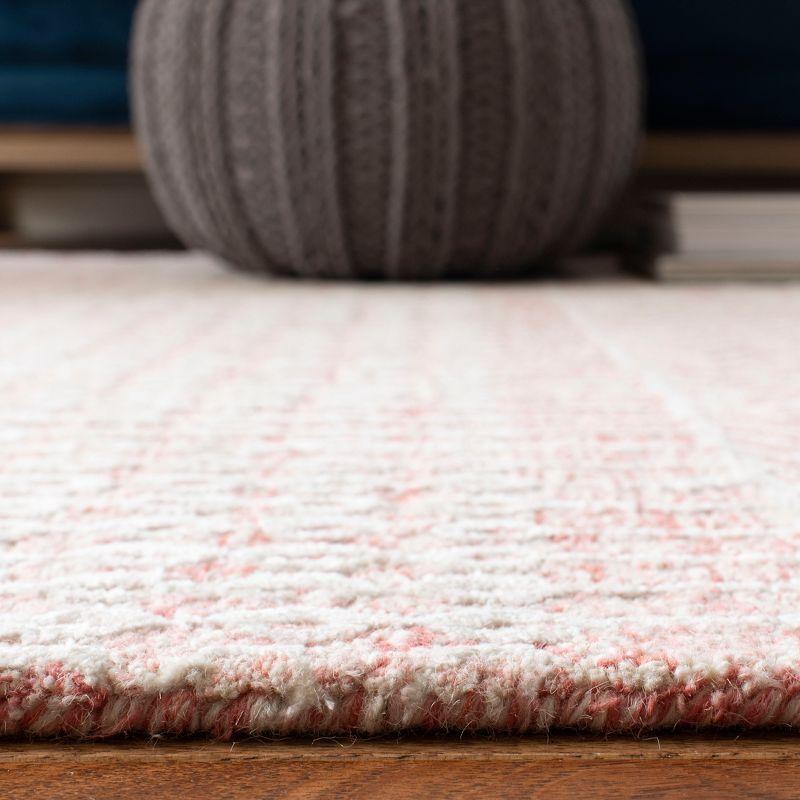 Glamour GLM538 Hand Tufted Indoor Area Rug - Light Pink/Ivory - 4'x6' - Safavieh