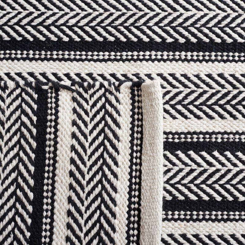 Union Rustic Annia Flat Weave Cotton Striped Rug