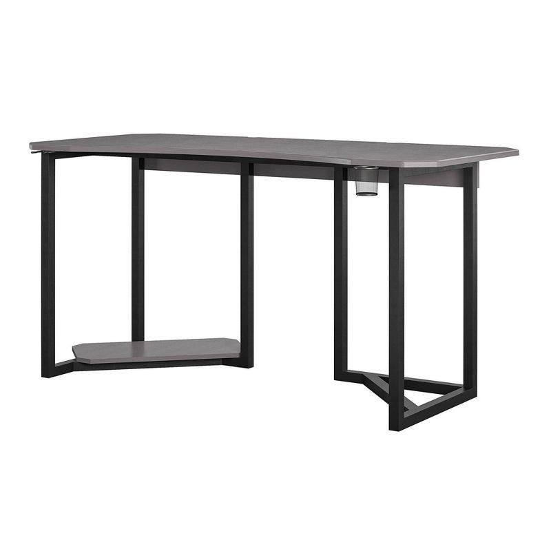 Quest Gaming Desk with CPU Stand