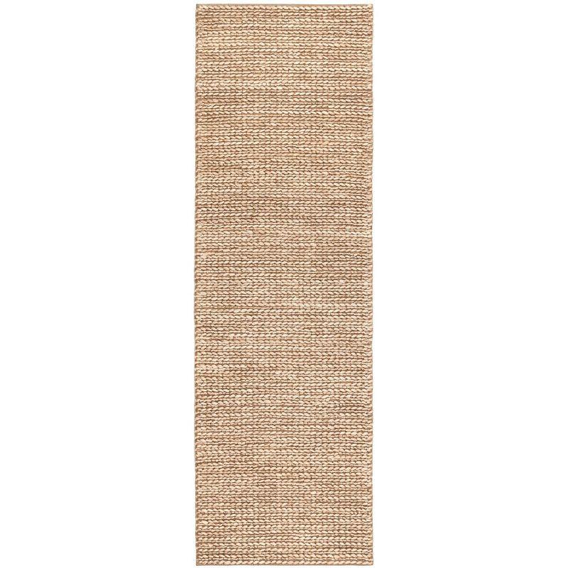 Jute Handwoven Bleached Oak Rug