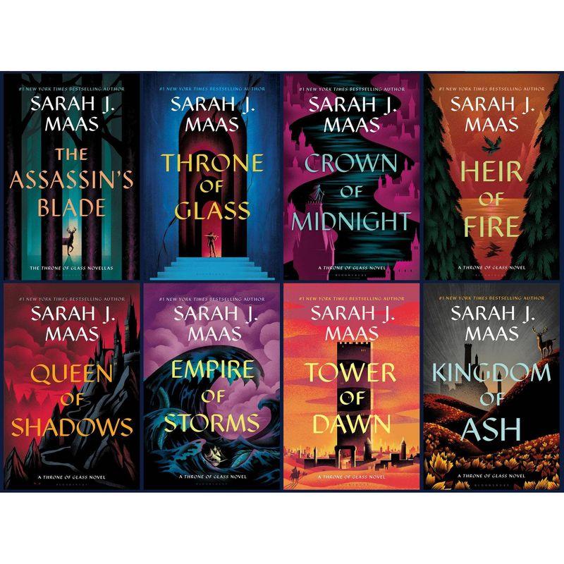 Throne of Glass Paperback Box Set - by  Sarah J Maas (Paperback)