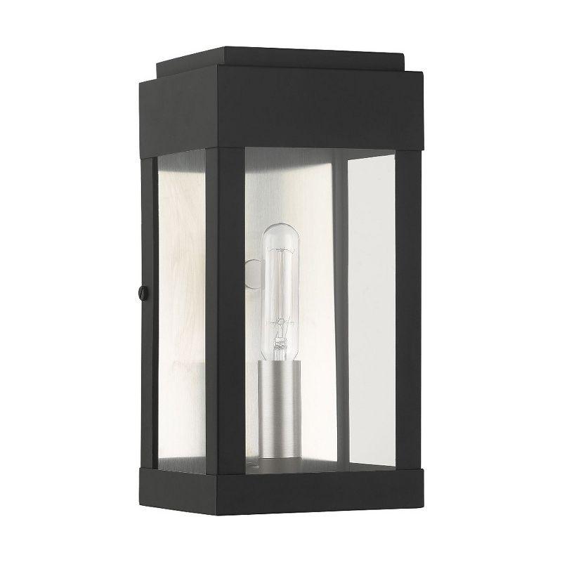 Livex Lighting York 1 - Light Wall Light in  Black