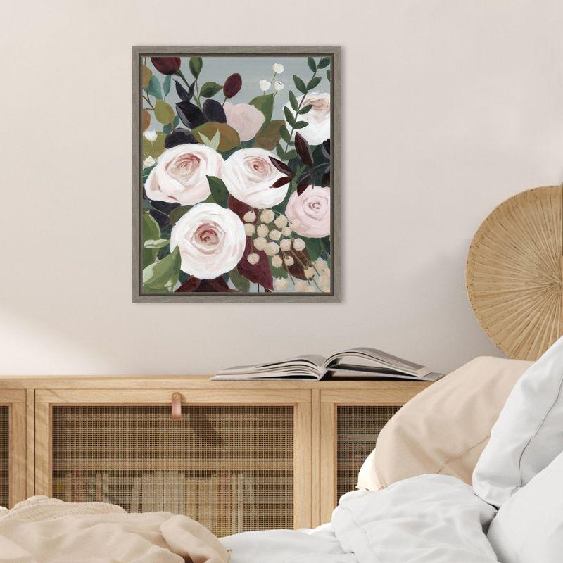 Amanti Art Bohemian Blooms I by Grace Popp Canvas Wall Art Print Framed 16 x 20-in.