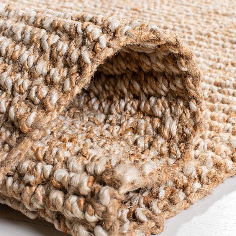 Natural Fiber NF828 Hand Woven Indoor Area Rug - Natural/Beige - 4'x6' - Safavieh