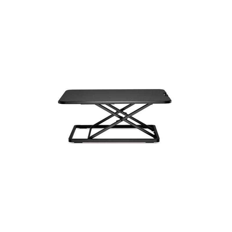 Black Adjustable Steel Standing Desk Converter