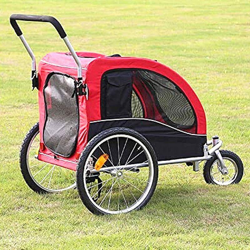 Midlee Foldable Pet Jogger Stroller