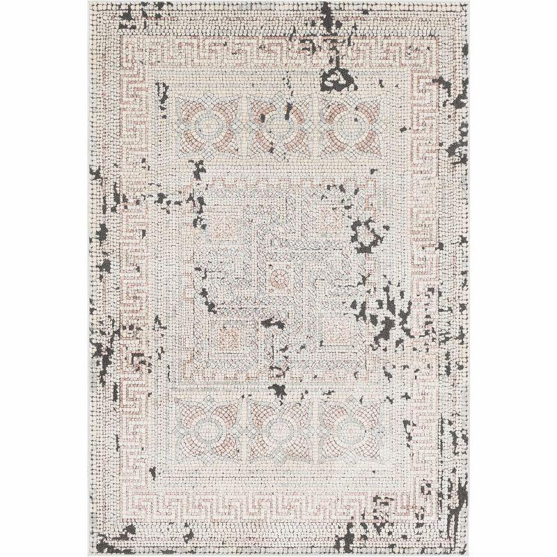 Hauteloom Rectangle Area Rug   Beige