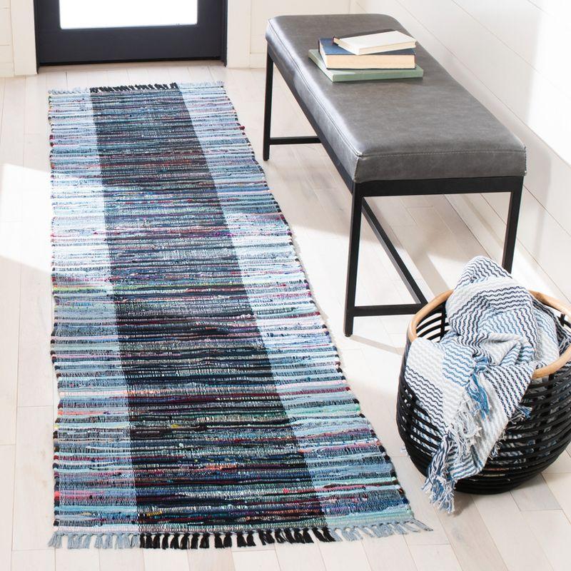 Rag Area Rug RAR122 Hand Woven Area Rug  - Safavieh