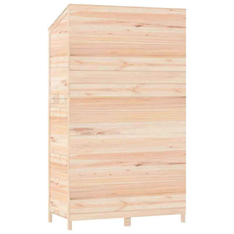 VidaXL Outdoor Storage Shed Garden Shed Wooden Storage Shed Solid Fir Wood
