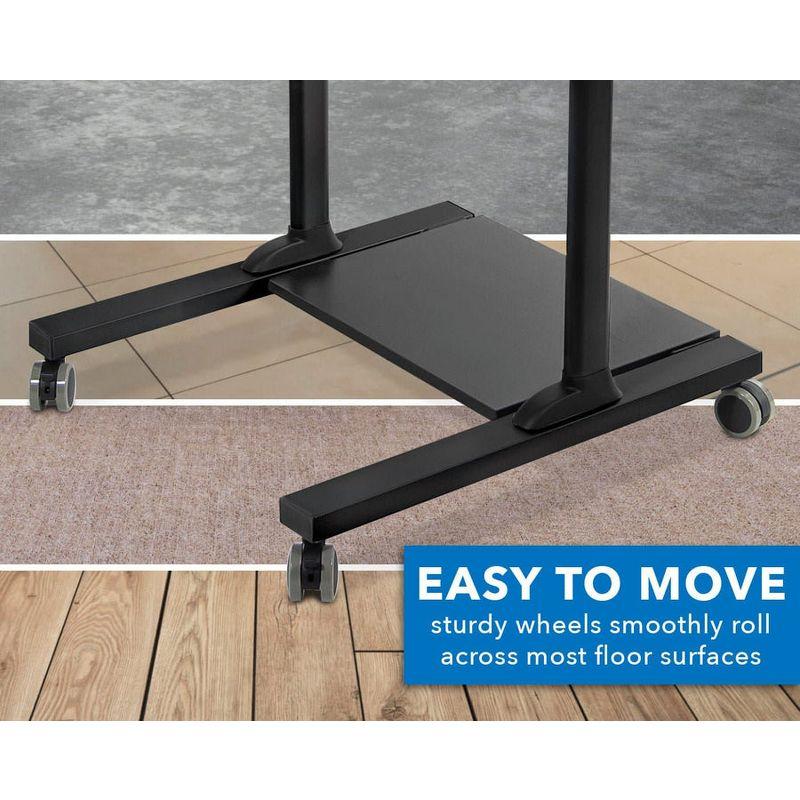 Mount-it Adjustable Metal Base Standing Desk Converter