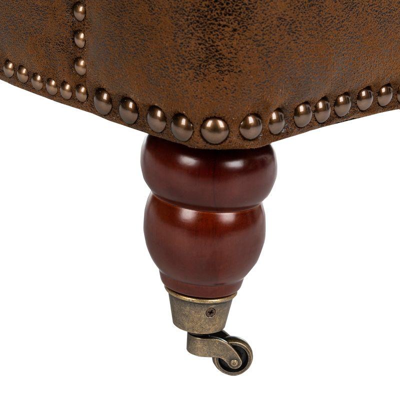 Colin Chair - HUD8212 - Brown - Safavieh