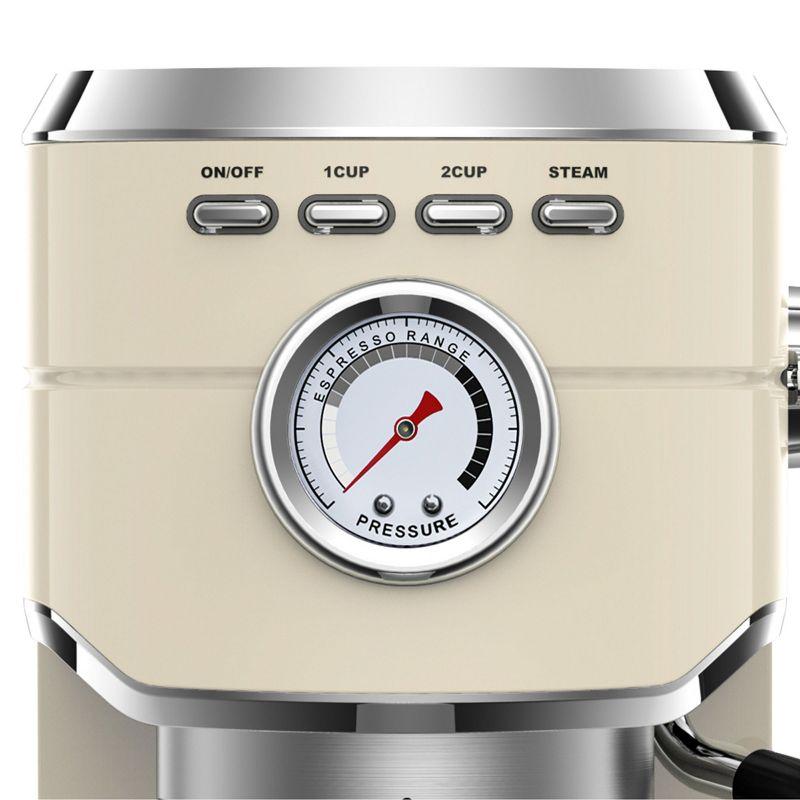 Casabrews CASABREWS CM5418 20 Bar Espresso Machine Coffee Maker W/ Powerful Steam Wand Stainless Steel