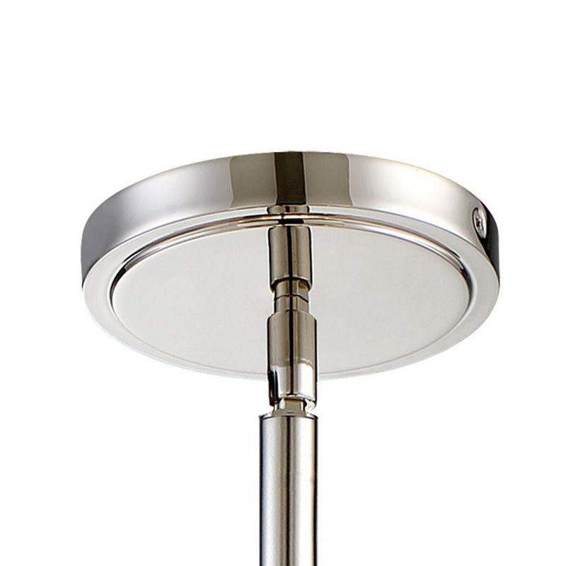Crystorama Lighting Grayson 3 - Light Pendant in  Polished Nickel