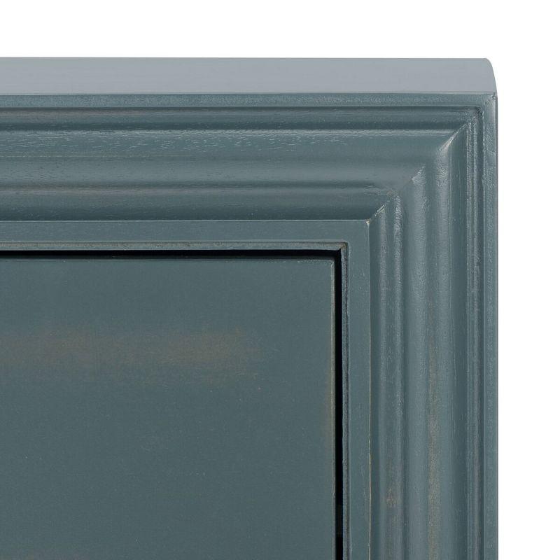 Blaise Nightstand with Storage - Dark Teal - Safavieh.