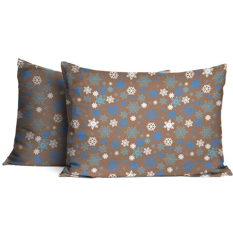 Pointehaven Flannel Damask Sheet Set