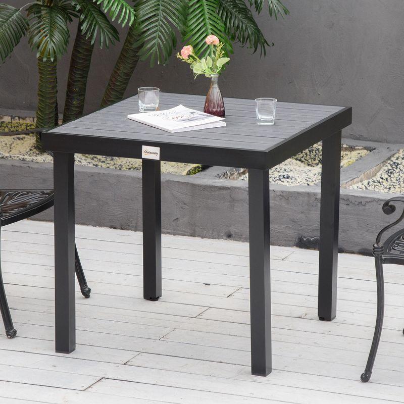Outsunny Rectangular Outdoor Dining Table
