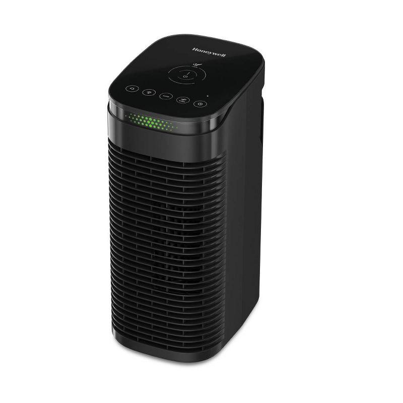 Portable Air Purifier For Medium Rooms (100 Sq Ft). Allergen Reducer For Wildfire/Smoke, Pollen, Pet Dander & Dust. Air Quality Indicator And Auto Mode