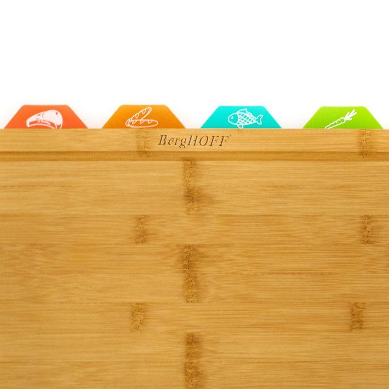 BergHOFF BergHOFF 5-Piece Bamboo Wood Cutting Board Set, 16.5"x11.8"