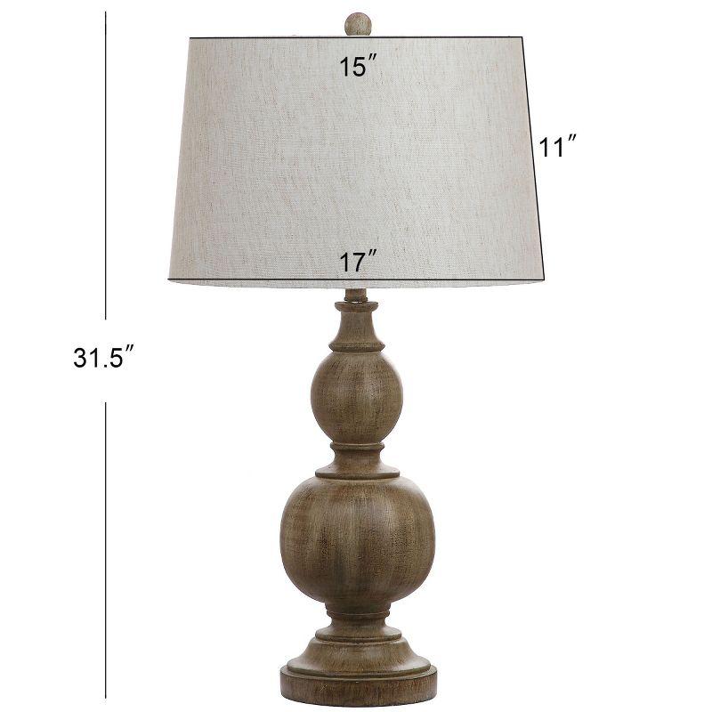 Araceli Table Lamp (Set of 2) - 31.5 Inch Height - LIT4525 - Brown - Safavieh
