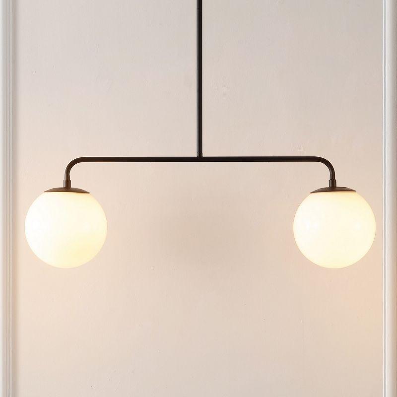 Conyer 2 Light 18" Pendant - Black - Safavieh.