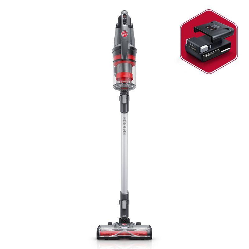 Hoover ONEPWR Emerge Cordless Stick Vacuum BH53605V: Lightweight, Bagless, Pet Hair, Multi-Surface, 45 Min Run Time