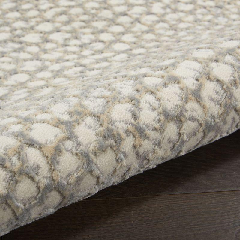 Nourison Joli Modern Indoor Rug Ivory/Beige/Grey 8'6" x 11'6"