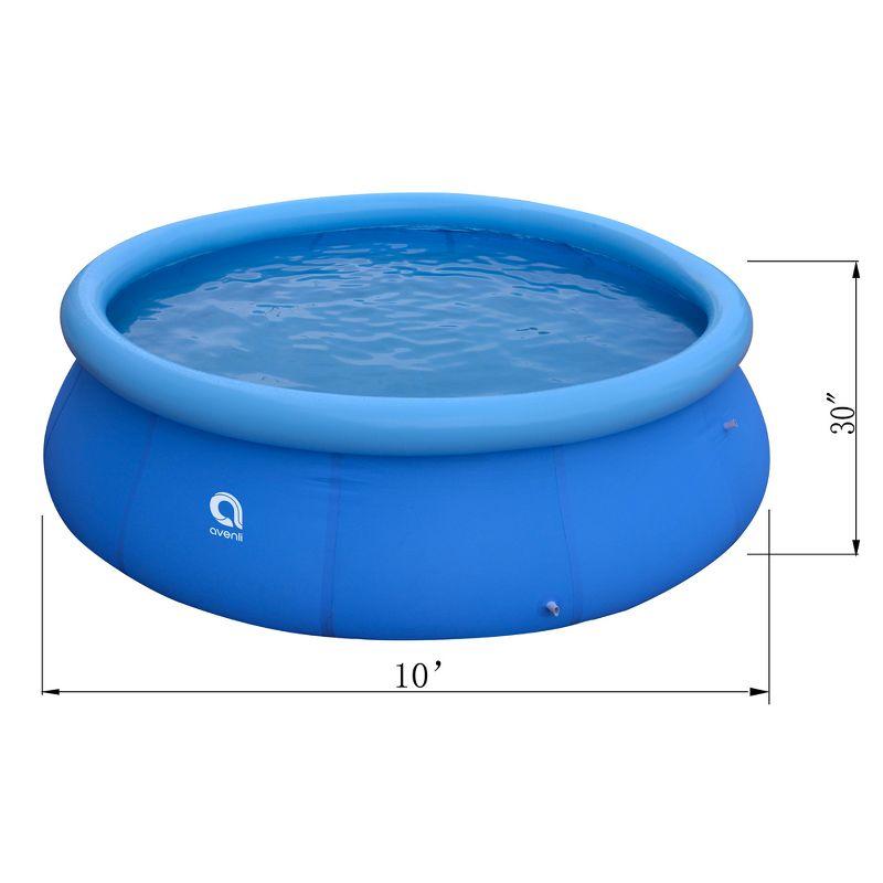 JLeisure JLeisure Prompt Set Inflatable Outdoor Backyard Swimming Pool