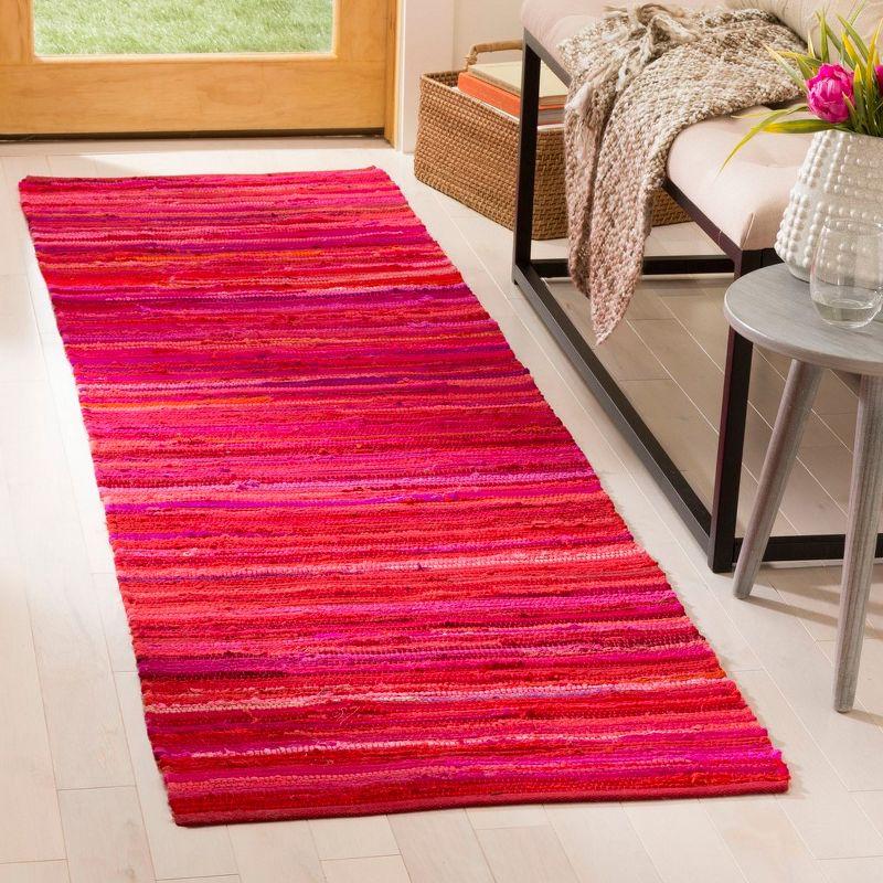 Rag Area Rug RAR130 Hand Woven Area Rug  - Safavieh