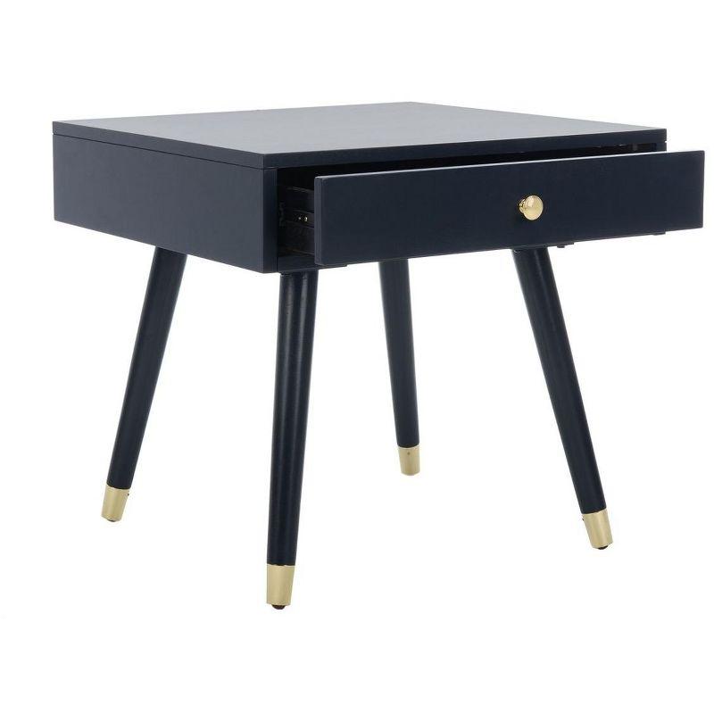 Levinson Gold Cap End Table  - Safavieh