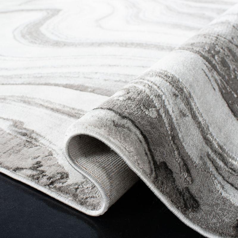 Craft CFT819 Loomed Indoor Area Rug - Grey/Silver - 6'7"x9' - Safavieh