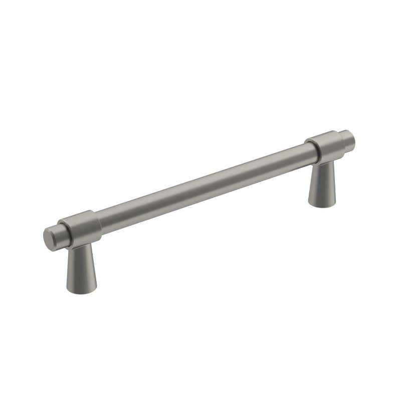 Satin Nickel 5-1/16" Modern Cabinet Bar Pull