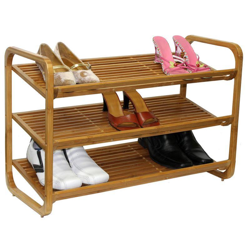 Oceanstar 3 Tier  Shoe Rack